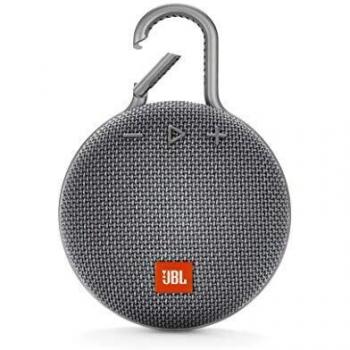JBL Clip 3 Mono Portable Speaker 3.3W Gris - Altavoces Portátiles