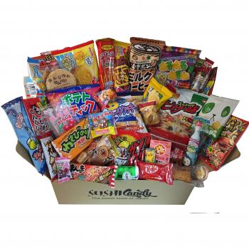 40 dulces japoneses y merienda con POPIN COOKIN , kitkat japonés y otro dulce popular