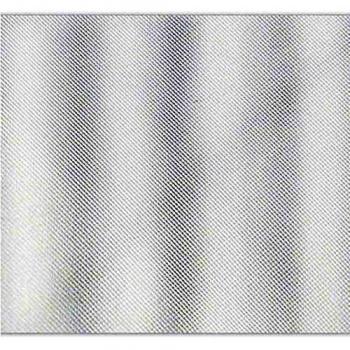 Cortina de Ducha 3 Lados para Bañera 240x200 cm - Blanca, Vinilo PVC Reforzado