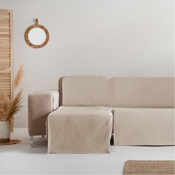 GAMUSI - Funda cubre sofá chaise longue izquierdo Trivial lino