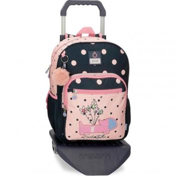 Mochila Escolar Enso Friends Together con carro