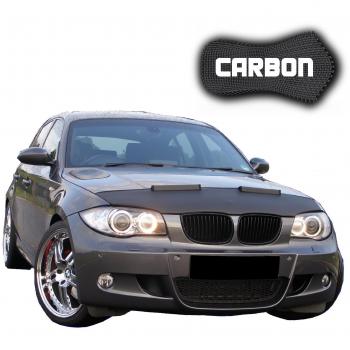 Black Bull Protector de Capo para BMW 1 E82 E87 E88 CARBON Protectores Capot Coche máscara Tuning