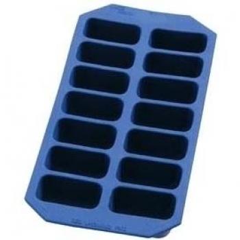 Lékué Gourmet - Cubitera rectangular, 14 cavidades, color azul