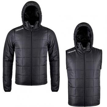 Kappa Waples Chaqueta Unisex Niños Negro 8 años