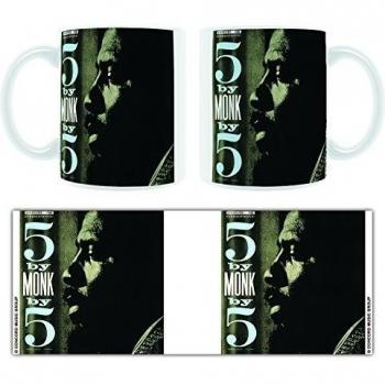 Thelonious Monk - 5 by Monk Official Album Cover Ceramic Mug