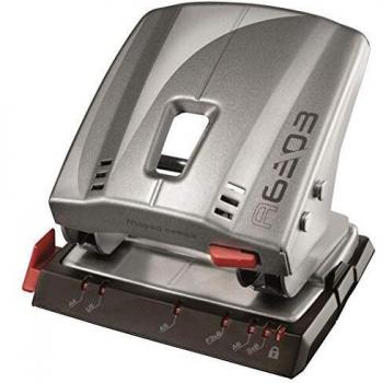 Maped - Perforadora de Papel - Advanced Metal 2 Agujeros para 30/35 Hojas - Agujereador de Papel Metálico