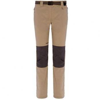 Trangoworld Henna Dn Pant. Largo, Mujer, Tierra/Sombra Oscura, XS+5