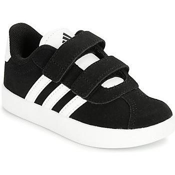 Adidas Kids' VL Court 3.0 CF Sneakers in Black