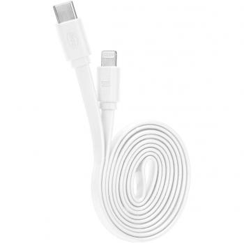 Cable USB de carga ALCA 510760 Tipo C/Lightning 1m Blanco