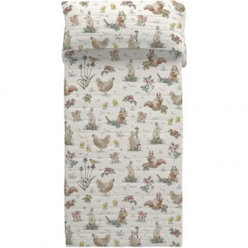 COLCHA BOUTI INFANTIL 100% ALGODÓN WILD FOREST ICEHOME FABRICADO EN ESPAÑA