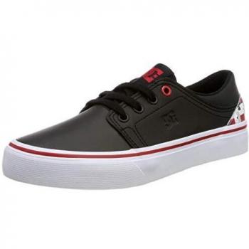 DC Shoes (DCSHI) Trase Se-Shoes for Boys, Zapatillas de Skateboard Niños, Black/Multi, 32 EU