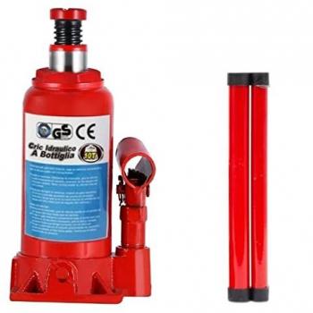 Gato Hidráulico Elevador Profesional 10 Toneladas con capacidad de elevación para coches y ruedas pequeñas, ideal para reparaciones de neumáticos
