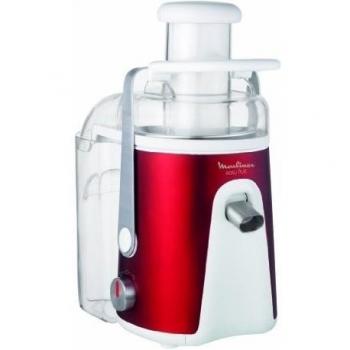 Moulinex JU585G Easy Fruit - Licuadora, color rojo y blanco