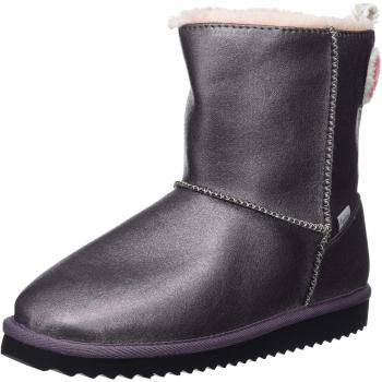 Pepe Jeans London Angel Teeth, Botas de Nieve para Niñas, Plateado