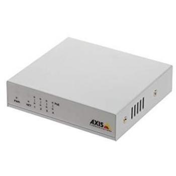 Axis Conmutador Ethernet 4-10/100Base-TX - 4 x Red - Par Trenzado - Fast Ethernet - 2 Capa Compatible - De Escritorio