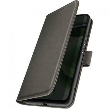 Funda Tarjetero Soporte para iPhone SE, 8, 7, 6s, 6 - Color Gris