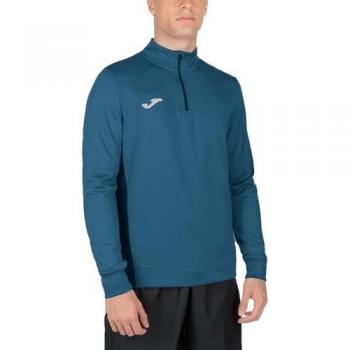 Sudadera Joma Winner II Hombre Azul con media cremallera, talla XXS