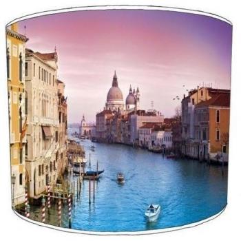 Premier Lampshades - Veni Vidi Venice de arroz de la mesa, 30,5 cm
