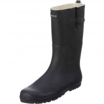 Aigle Woodypop 24332 - Botas de caucho para niños, color azul, talla 34