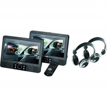 AEG DVD4556 Kopfstützen DVD-Player con 2 Monitoren Bilddiagonale=22.86cm