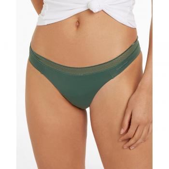 Calvin Klein Tanga Seductive Comfort con cinturilla elástica de encaje