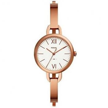 Fossil Reloj Analógico para Mujer de Cuarzo con Correa en Acero Inoxidable ES4391
