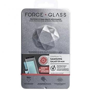 Force Glass - Protector de pantalla de cristal templado para Samsung Galaxy S9