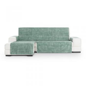 Eysa Funda de sofá chaise longue izquierda extra práctica verde 290 cm