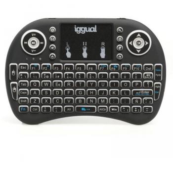 iggual Mini Teclado Inalámbrico con Touchpad Integrado