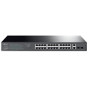 TP-Link 28-Port Gigabit PoE+ Managed Rack-Mount Switch