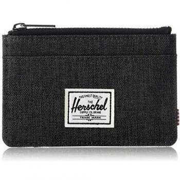 Tarjetero con cremallera HERSCHEL SUPPLY CO. Oscar Black X