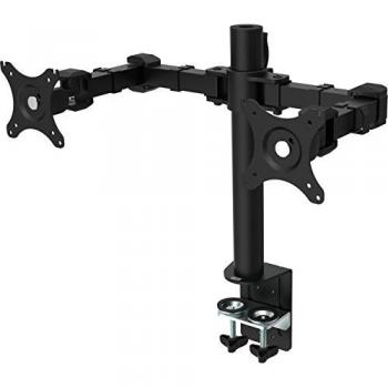 Vision VFM-DP 30 Clamp/Bolt-through Negro soporte de mesa para pantalla plana - Soporte para televisor