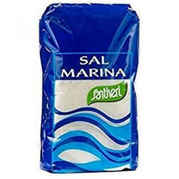 SANTIVERI Sal Marina Fina 1KG, Negro, Estandar