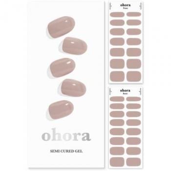 Ohora Pre-Polished Gel Nail Sticker in Cream Beige - 1 Piece