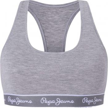 Pepe Jeans Sujetador Deportivo Algodón Gris para Mujer