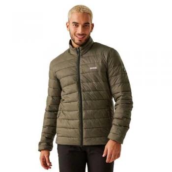 Chaqueta de montaña impermeable acolchada para hombre Regatta Marizion color cocodrilo, talla M