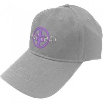 Gorra de béisbol unisex Take That con logotipo para adultos, color gris, talla única