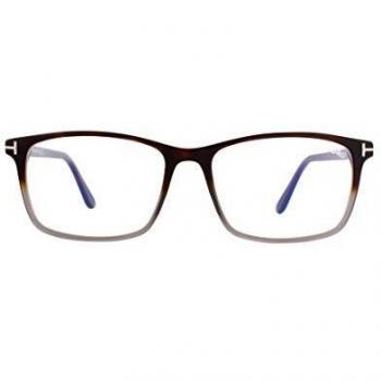Gafas de Vista Tom Ford FT 5584-B BLUE BLOCK Grey Havana 56/16/145 hombre