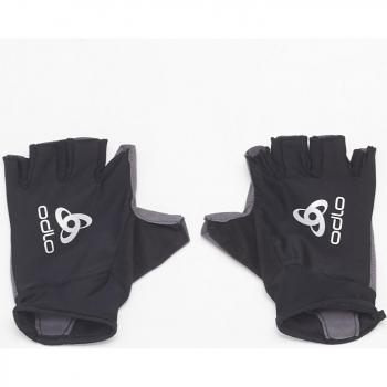 Guantes Odlo Active Road cortos de ciclismo negros tamaño L