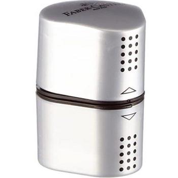 Faber-Castell 183800 - Sacapuntas Triple Agujero