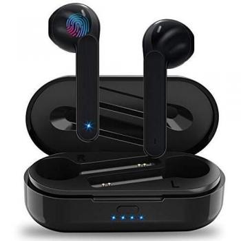 Auriculares Inalámbricos Soicear Auriculares Bluetooth 5.0 In Ear con Micrófono, HiFi Estéreo, IPX5 Impermeabile, Reproducción de 24 Horas, Control Táctil para iPhone Xiaomi Samsung Huawei