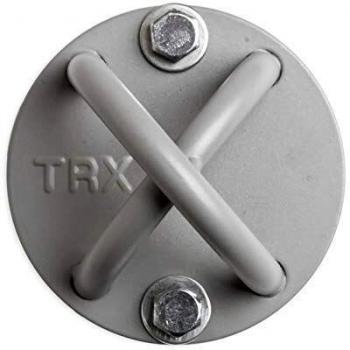 TRX TF00105 - Soporte de techo en X para entrenamiento de suspensión, color plateado