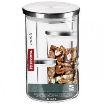 Tescoma Tarro para Alimentos 0,5L Monti, Multicolor