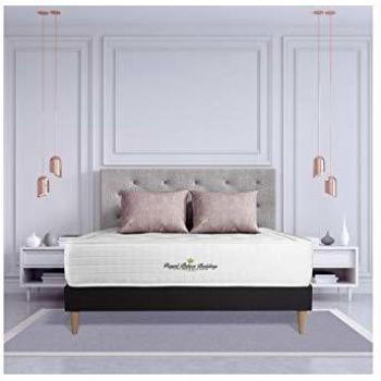 Somier negro + Colchón de espuma viscoelástica Buckingham 160 x 200 cm - Royal Palace Bedding