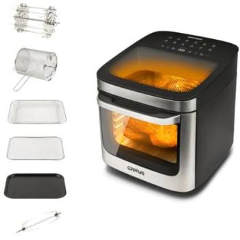 Freidora de Aire Caliente G3 Ferrari Friggitrice Lux 13L 1800W Multifuncción Negra