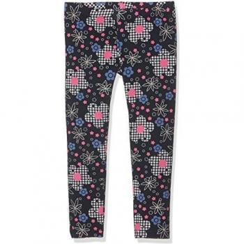 BIMBUS Jersey Stretch Fantasia, Leggings Para Niñas, Blu 15, 8A