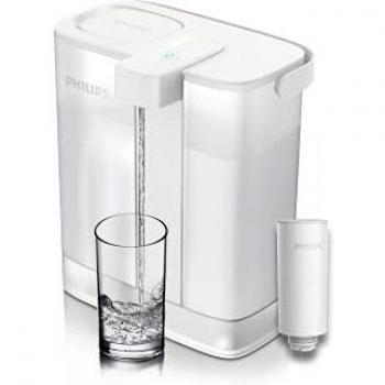 Philips Water Filter Pitcher Instant Water Filter - 3L Capacity, USB-C Rechargeable Pair Port
