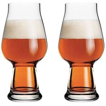 Juego de 2 vasos de cerveza IPA Luigi Bormioli - Transparente