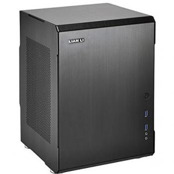 Lian Li PC-Q34 Mini-Tower Negro Carcasa de Ordenador - Caja de Ordenador