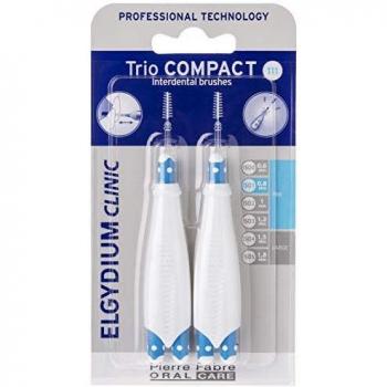Elgydium Clinic Trio Compact Interdental Brush Set for Narrow Mixed Spaces